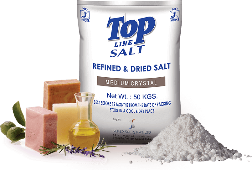 Topline Medium Crystal Salt